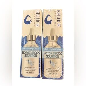 EELHOE Botox Stock Solution Anti Aging Serum Lot Of 2 1Oz Bottles Instant Lift